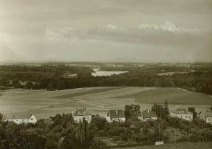 Moritzburg : Moritzburg. Blick vom Kirchturm zum Keulenberg