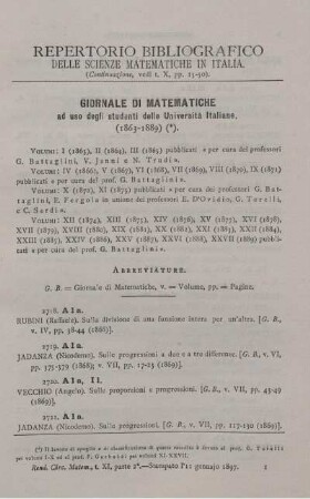 Repertorio bibliografico delle scienze matematiche in italia.