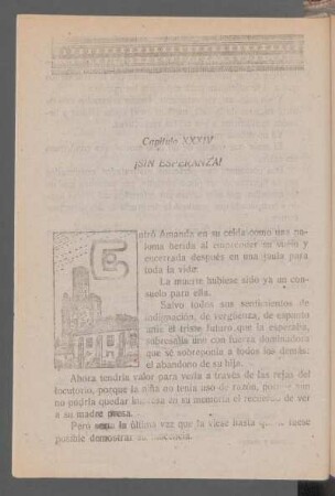 Capítulo XXXIV - ¡Sin esperanza!