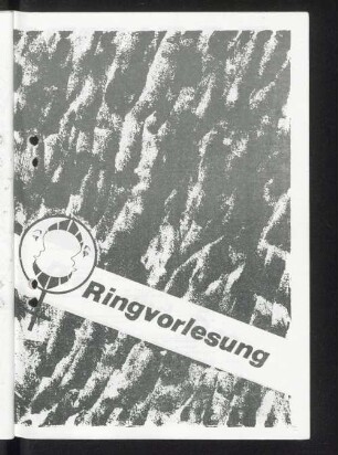 Ringvorlesung