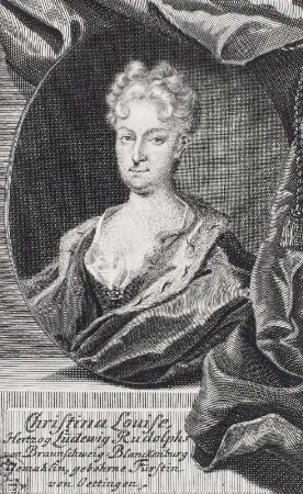 Christine Luise, Herzogin von Braunschweig-Blankenburg, geb. Prinzessin von Oettingen