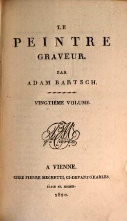 Le peintre graveur, 20. Peintres ou dessinateurs italiens: maîtres du dix-septième siècle ; 2