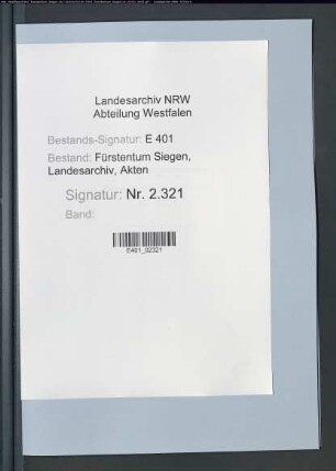 Kohlenregister bzw. Kohlenrechnung der Ämter Hilchenbach, Ferndorf und Freudenberg (zusammengestellt durch den Oberförster Balthasar de Jardin)