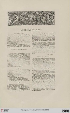 Courrier de l'art