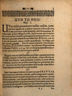 Disp. philos. de morum gravitate