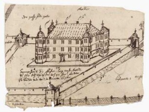 Fahre, Entwurf für ein Lustschloss ("Sommerhaus")