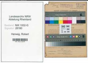 Entnazifizierung Robert Herweg, geb. 01.10.1903 (Schausteller)