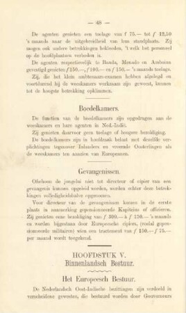 Hoofdstuk V. Binnenlandsch bestuur