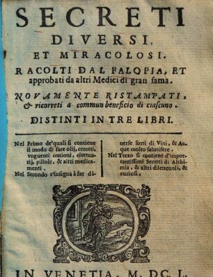 Secreti diversi et miracolosi