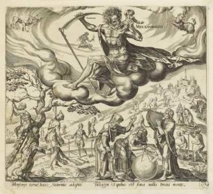 Das melancholische Temperament, Blatt 3 aus der Folge "Die vier Temperamente"