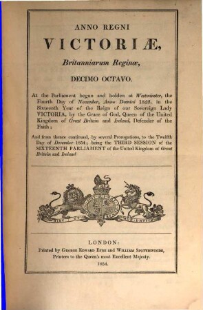 A Collection of the public general statutes. 1855 = Jg. 18 - 19