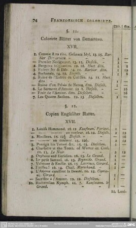 §. 12. Copien Englischer Blätter