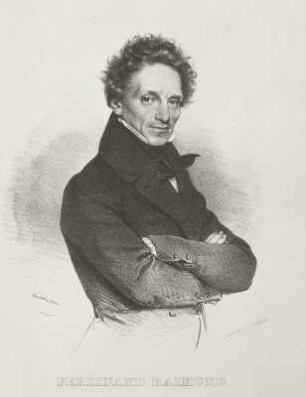 Bildnis des Bühnendichters und Schauspielers Ferdinand Raimund