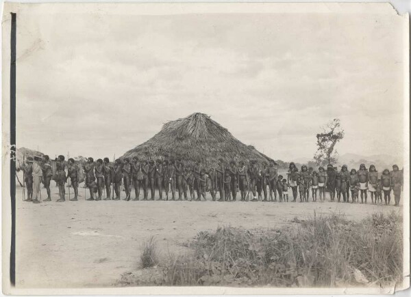 "Aricuna from Caruai (Corony) on the march"