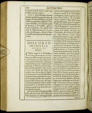 Discorso Intornola Guerra Di Fiandra.