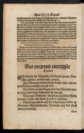 Das zwey und viertzigste Capitel.