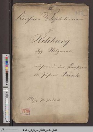 Rehburg: Visitationsakten