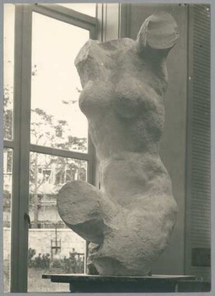 Weiblicher Torso, 1925/29, Gips