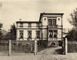 Josef Durm - Sammlung ausgeführter Bauten. Villa des Herrn Mayer, Kriegsstraße 38