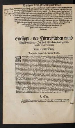 ... Das Tritte Buch.