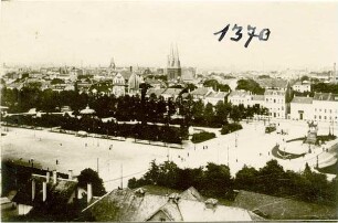 Panorama von Altona: Blick auf die Altstadt