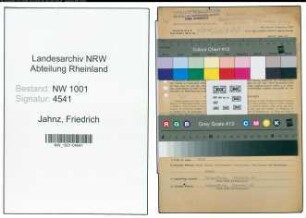 Entnazifizierung Friedrich Jahnz, geb. 16.03.1897 (Arbeiter)