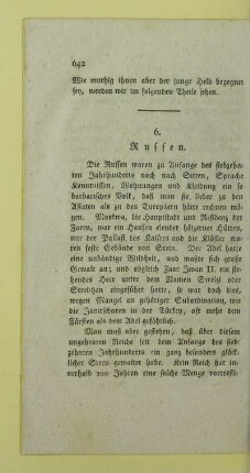 6. Russen