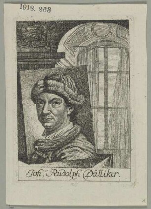 Bildnis des Joh. Rudolph Dälliker