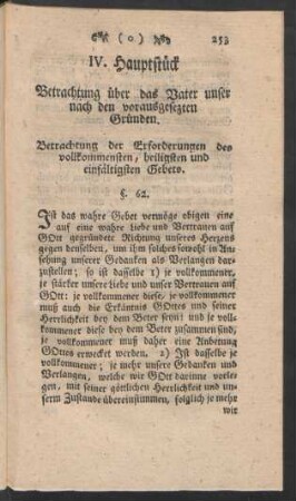 IV. Hauptstück