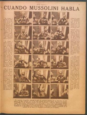 Cuando Mussolini habla