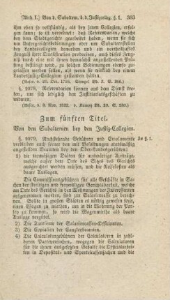 Zum fünften Titel
