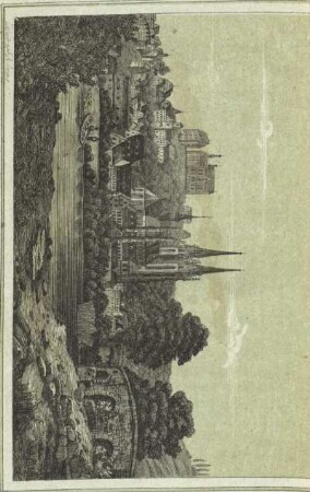 [Ansicht von Marburg.]