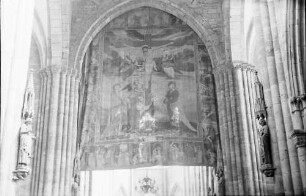 Freiburg: Hungertuch im Freiburger Münster