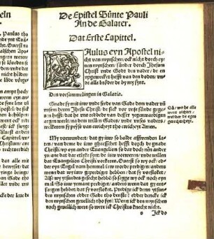 De Epistel Sünte Pauli An de Galater.