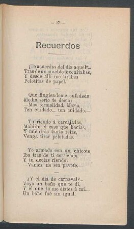 Recuerdos