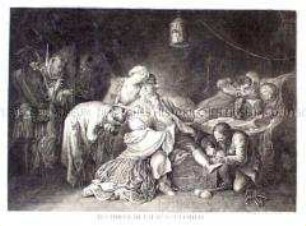 Abschied des Jean Calas von der Familie (Der große Calas)