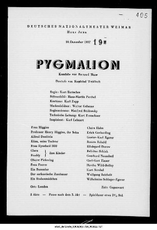 Pygmalion