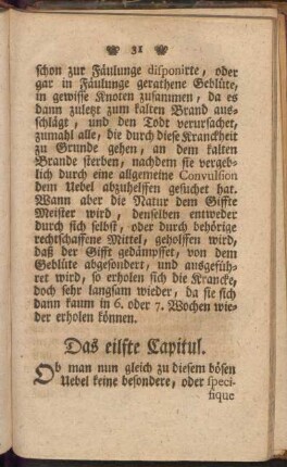 Das eilfte Capitul