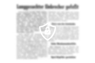 Langgesuchter Einbrecher gefaßt