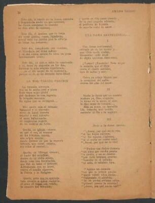 Una dama sentimental...