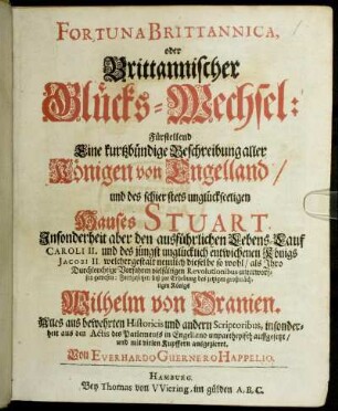[1]: Fortuna Brittannica, oder Brittannischer Glücks-Wechsel. [1]