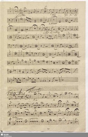 1769. Aria: Del mio cor non vi lagnate / Seydelmann, F.