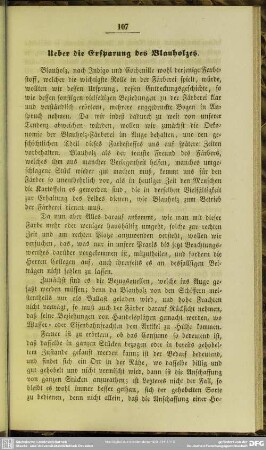 Ueber die Ersparung des Blauholzes