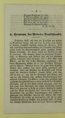 2. Hermann, der Befreier Deutschlands