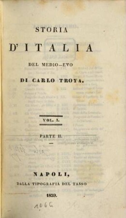 Storia d'Italia del medio-evo, 1,2