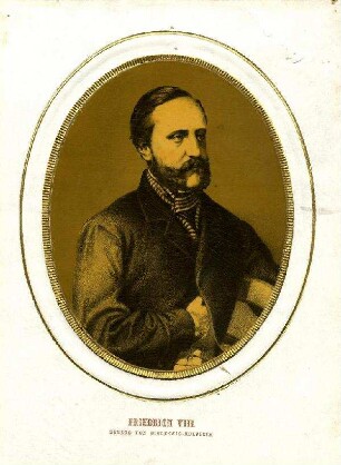 Bildnis von Friedrich (VIII.) (1829-1880), Herzog von Schleswig-Holstein-Sonderburg-Augustenburg