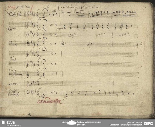 Cavatina: "Non mi lagno della sorte"