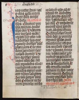 In festo sanctissimae Trinitatis