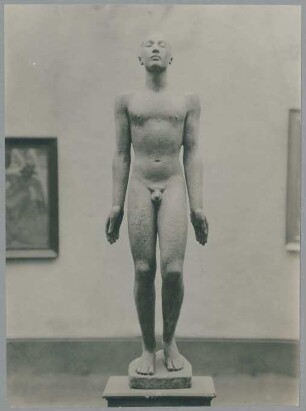 Adam, 1919/20, Gips farbig gefasst