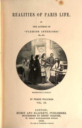 Realities of Paris life : by the author of "Flemish interiors", 3